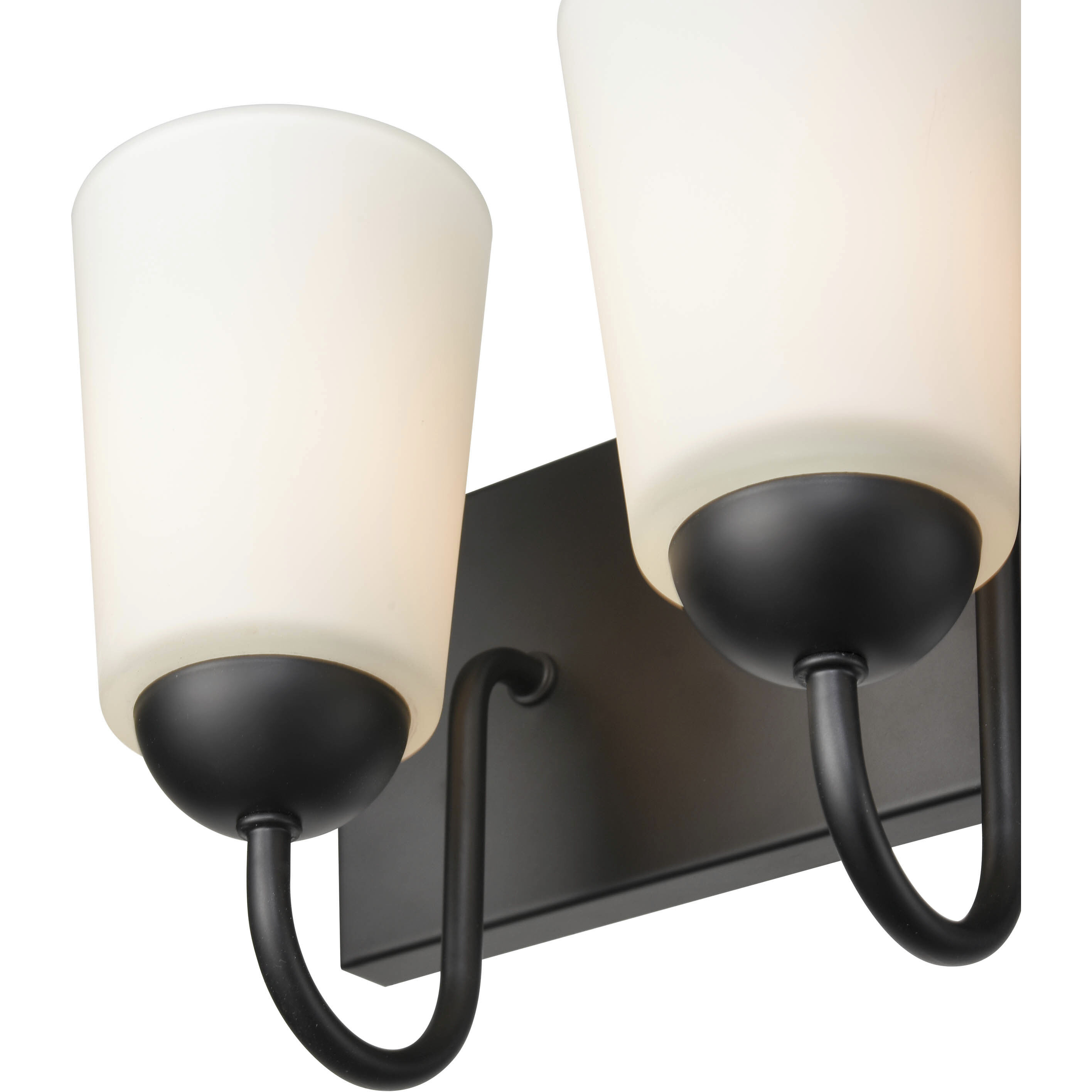 Ivey Lake 4 Light 21.5 inch Matte Black Bathroom Vanity Light Wall Light